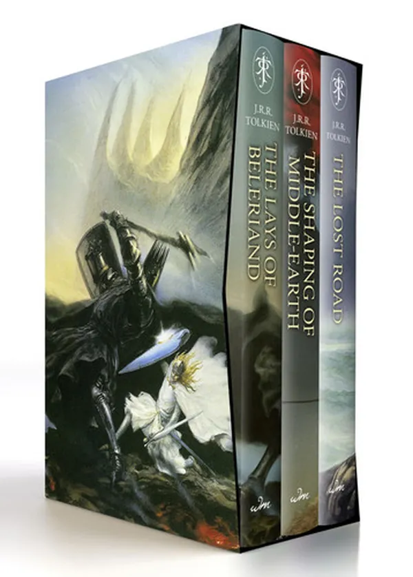 Cover of The History of Middle-Earth Box Set #2 The Lays of Beleriand / The Shaping of Middle-Earth / The Lost Road