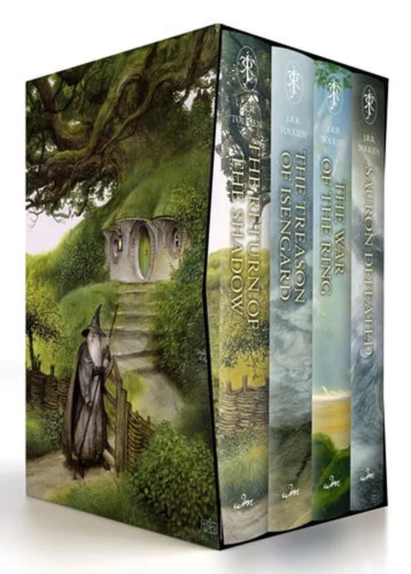 Cover of The History of Middle-Earth Box Set #3 The Return of the Shadow / The Treason of Isengard / The War of the Ring / Sauron Defeated