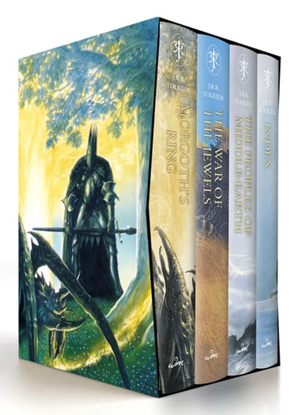 Cover of The History of Middle-Earth Box Set #4 Morgoth's Ring / The War of the Jewels / The Peoples of Middle-Earth / Index