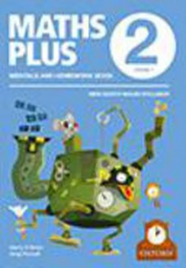 Cover of Maths Plus NSW Aus Curriculum Ed Mentals and Homework Book 2 Revised Ed 2016