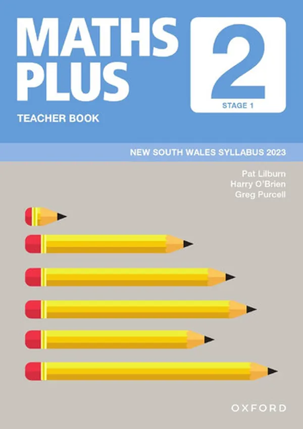 Cover of Maths Plus NSW Curriculum Teacher Book Year 2