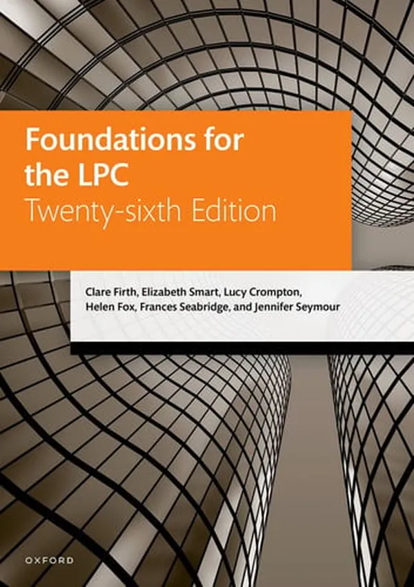 Cover of Foundations for the LPC