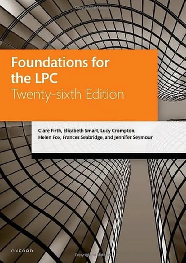 Cover of Foundations for the LPC