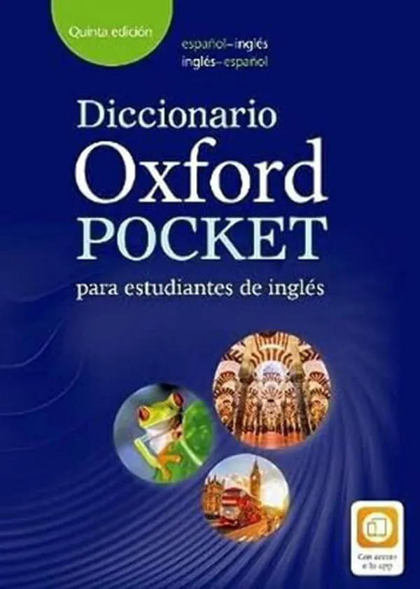 Cover of Diccionario Oxford Pocket para estudiantes de ingles: Helping Spanish students to build their vocabulary and develop their English skills