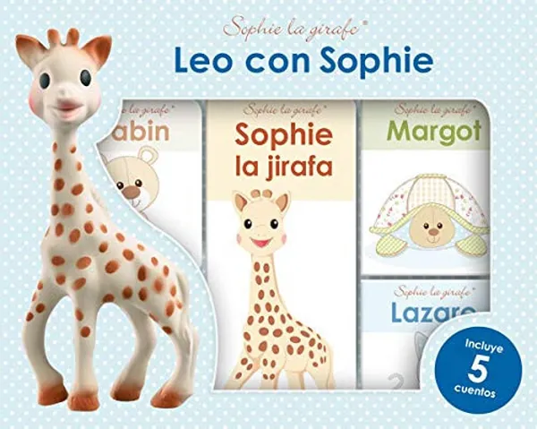 Cover of Leo con Sophie (Sophie la Girafe) (Spanish Edition)