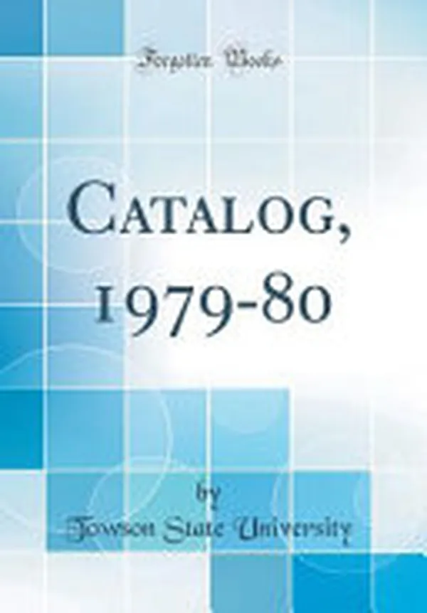 Cover of CATALOG, 1979-80 (CLASSIC REPRINT).