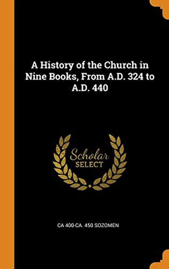 Cover of A History of the Church in Nine Books, From A.D. 324 to A.D. 440
