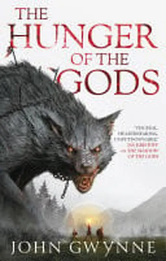 Cover of The Hunger of the Gods Book Two of the Bloodsworn Saga