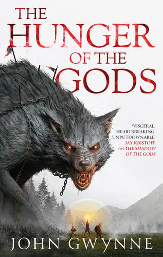 Cover of The Hunger of the Gods Book Two of the Bloodsworn Saga
