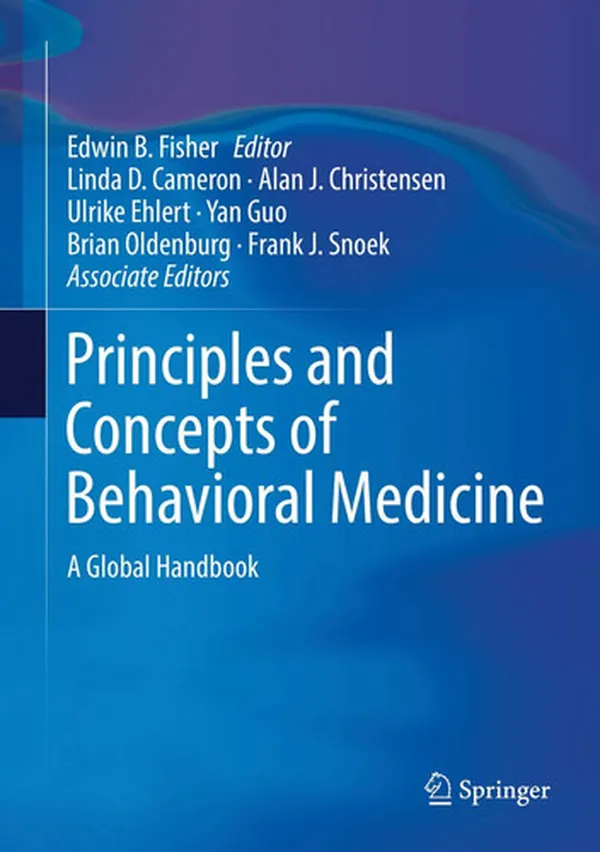 Cover of Principles and Concepts of Behavioral Medicine A Global Handbook