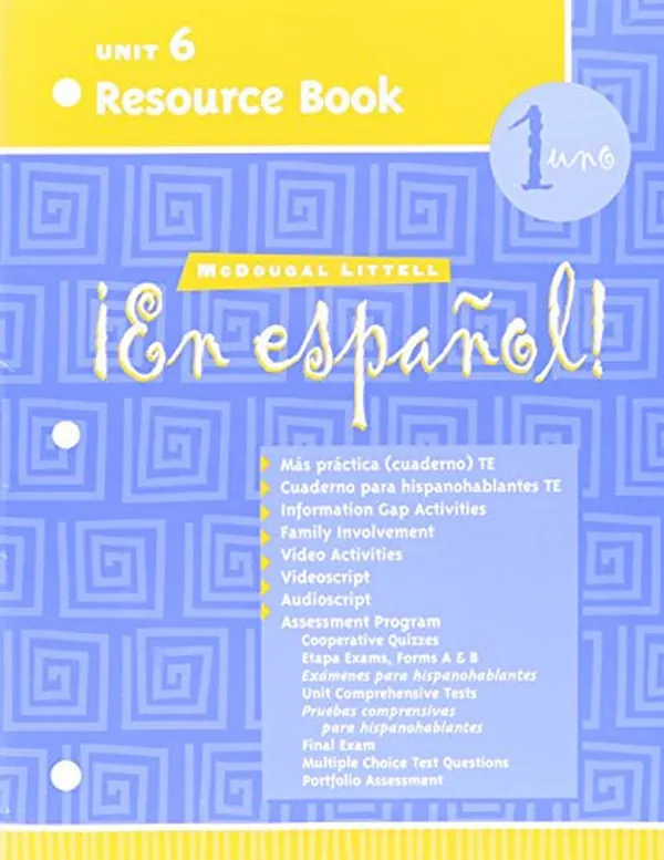 Cover of En Español! Resource Book