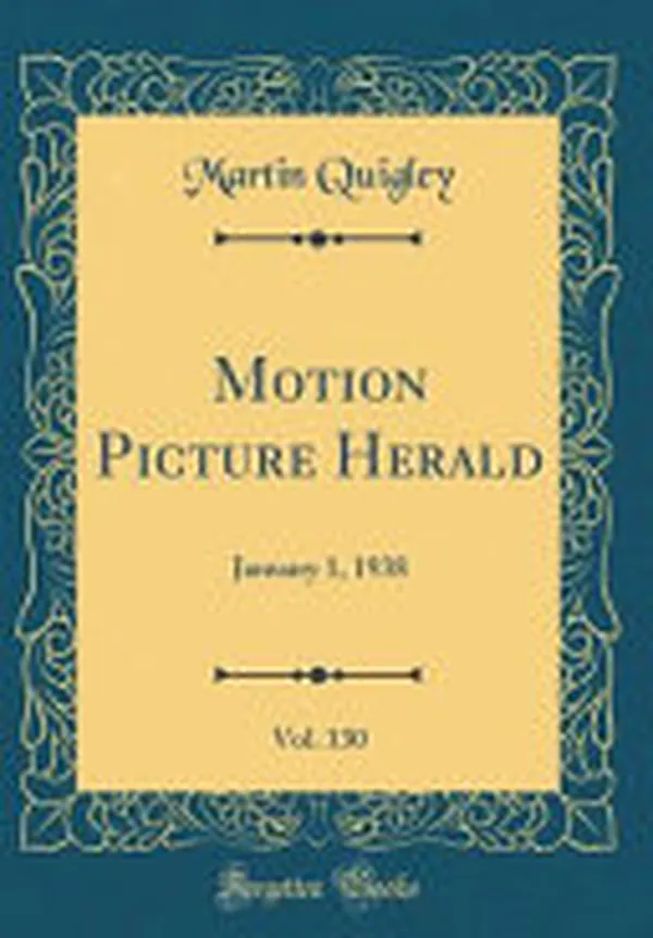 Cover of Motion Picture Herald, Vol. 130