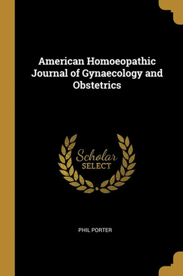 Cover of American Homoeopathic Journal of Gynaecology and Obstetrics