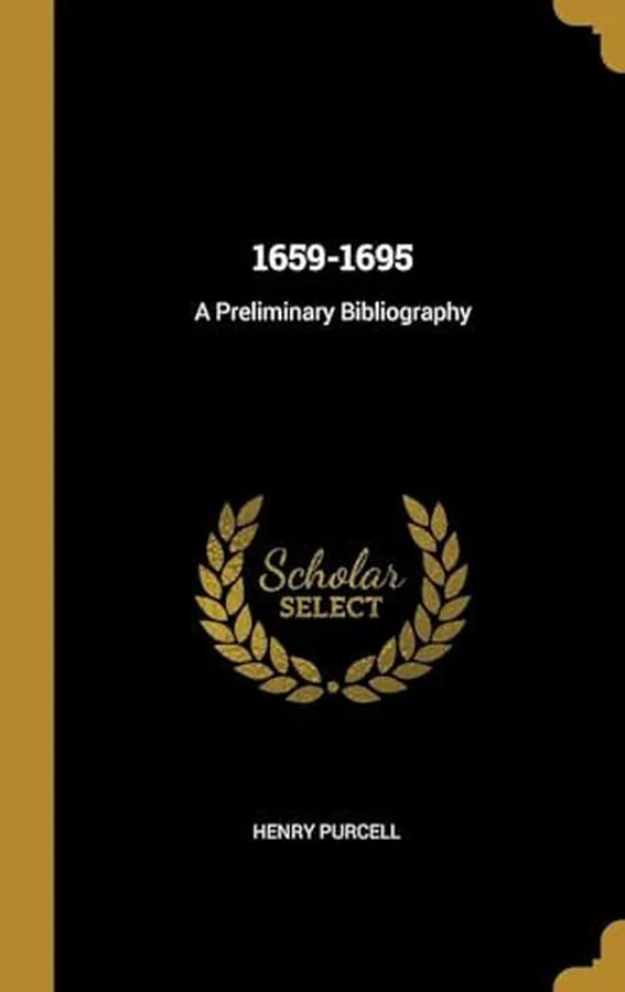 Cover of 1659-1695 A Preliminary Bibliography