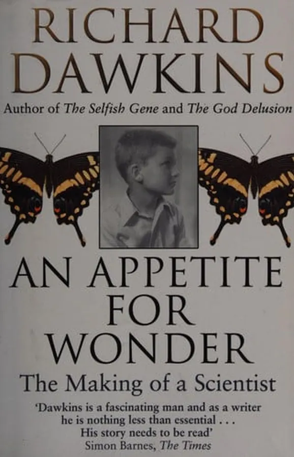 Cover of An Appetite for Wonder The Making of a Scientist