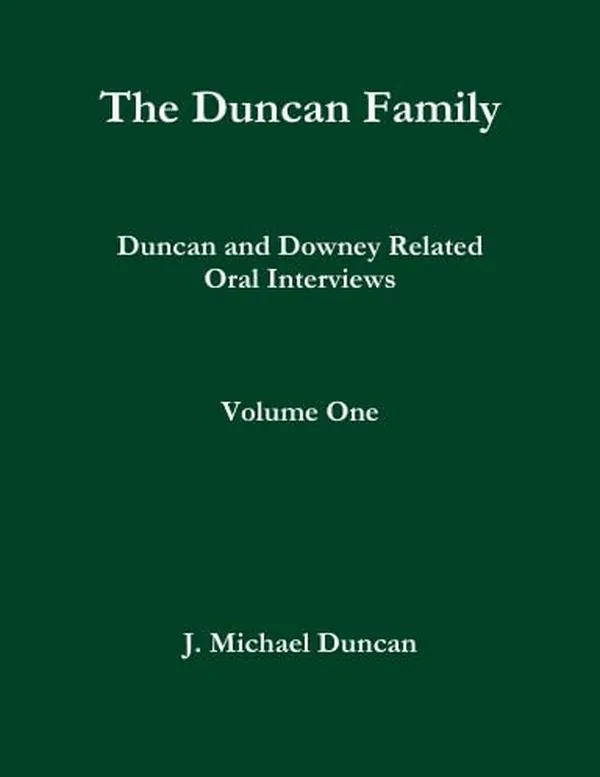 Cover of Duncan and Downey Related Oral Interviews