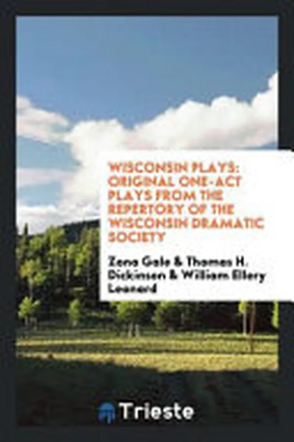 Cover of Wisconsin Plays