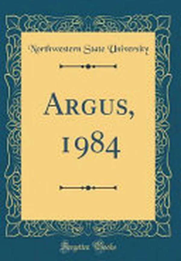 Cover of Argus, 1984 (Classic Reprint)