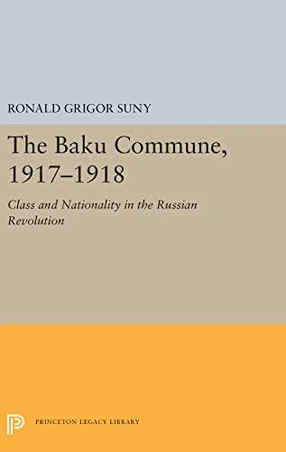 Cover of The Baku Commune, 1917-1918