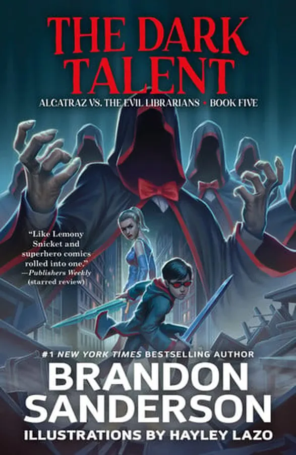 Cover of The Dark Talent Alcatraz Vs. the Evil Librarians