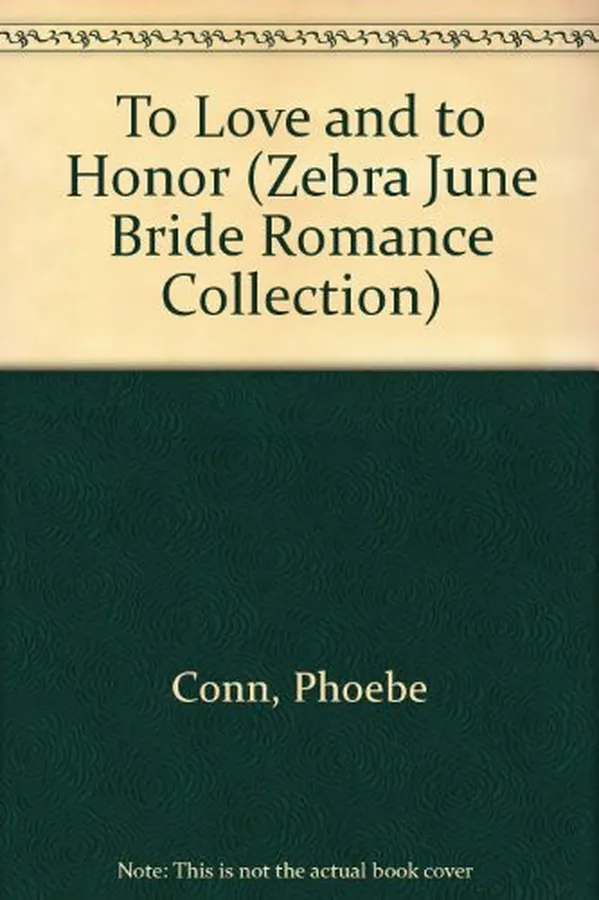 Cover of To Love and to Honor