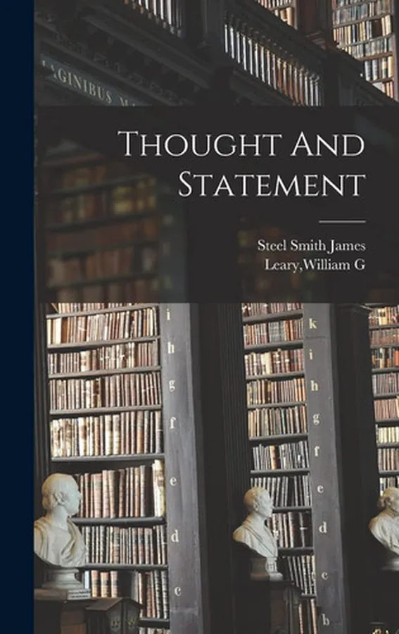 Cover of Thought And Statement