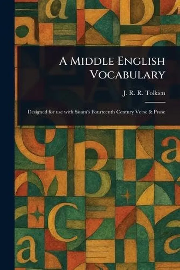 Cover of A Middle English Vocabulary