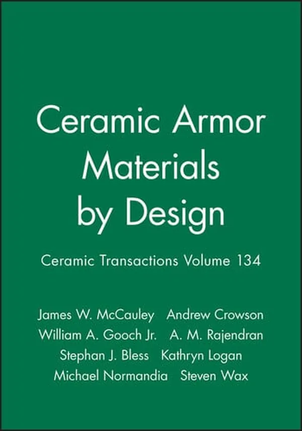 Cover of Ceramic Armor Materials by Design