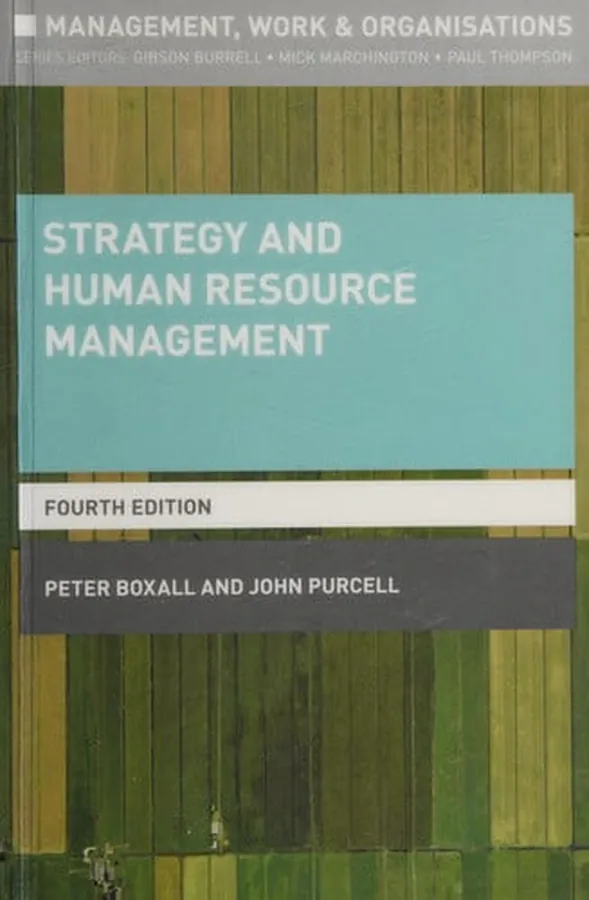 Cover of Strategy and Human Resource Management