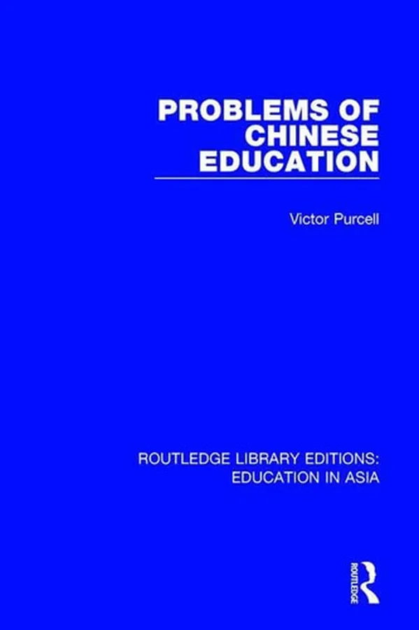 Cover of Problems of Chinese Education