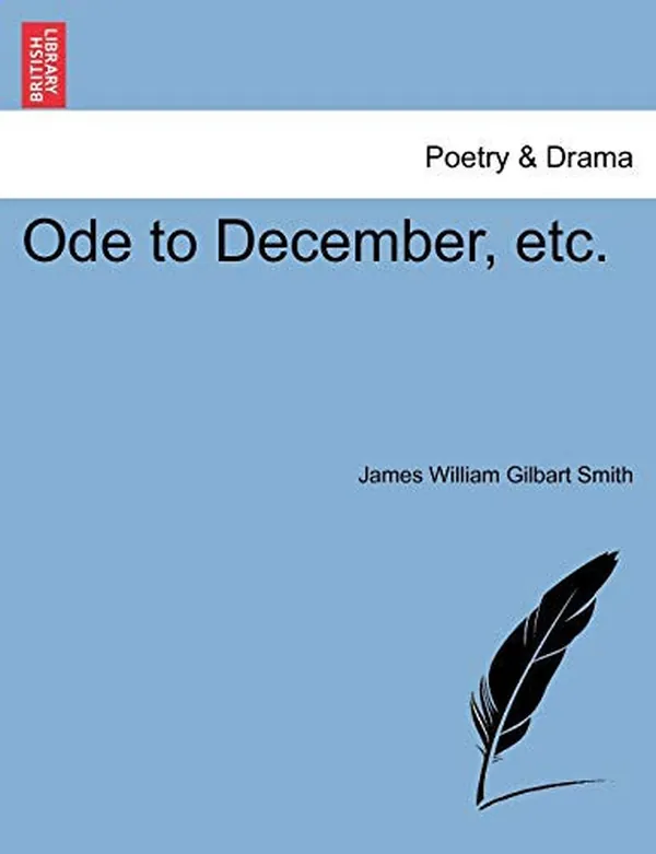 Cover of Ode to December, etc.