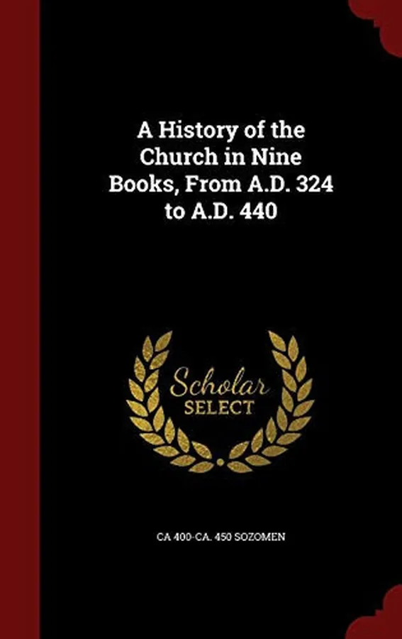 Cover of A History of the Church in Nine Books, From A.D. 324 to A.D. 440