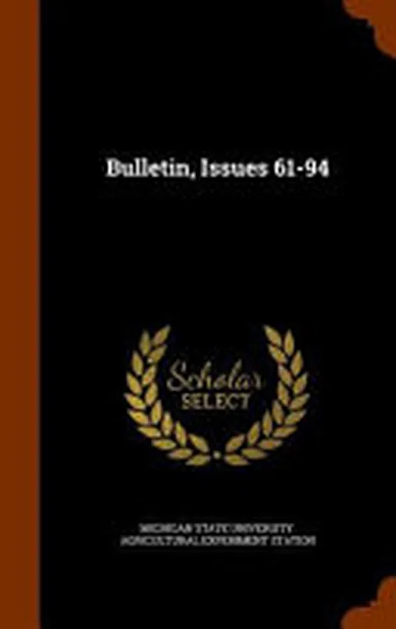 Cover of Bulletin, Issues 61-94
