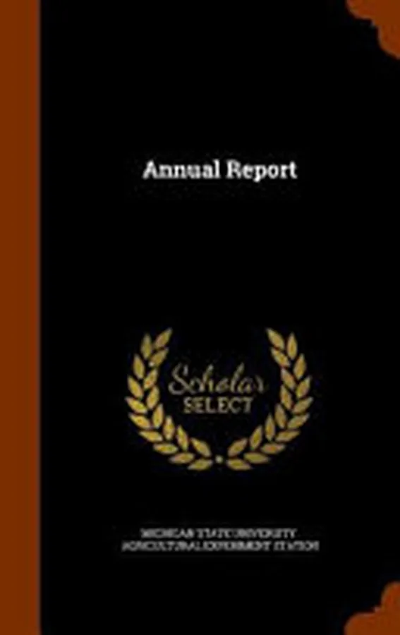 Cover of Annual Report