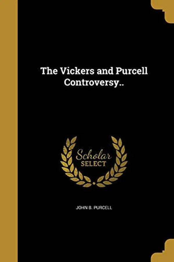Cover of The Vickers and Purcell Controversy. .