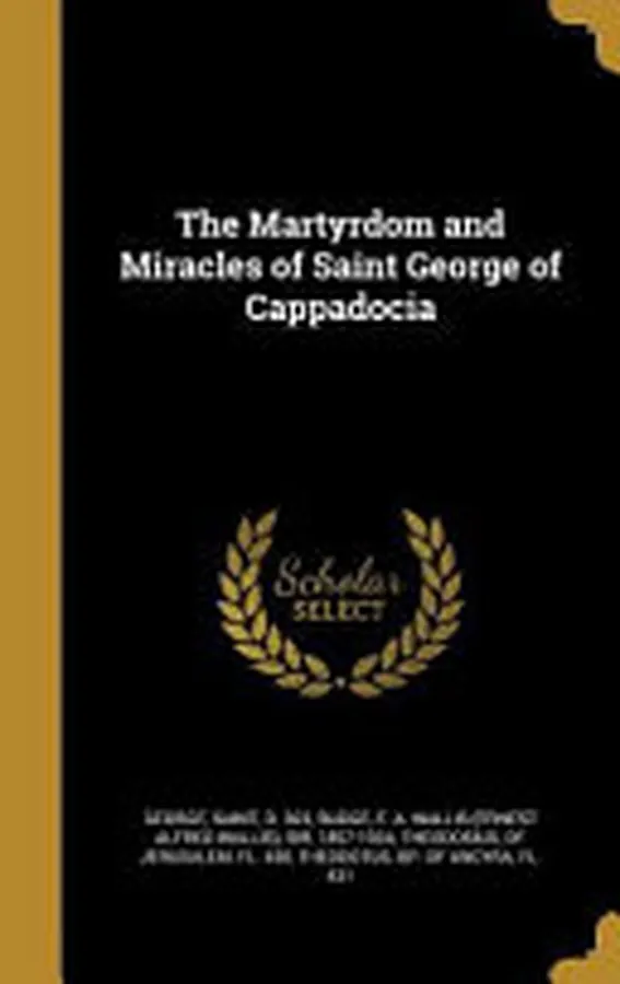 Cover of MARTYRDOM & MIRACLES OF ST GEO