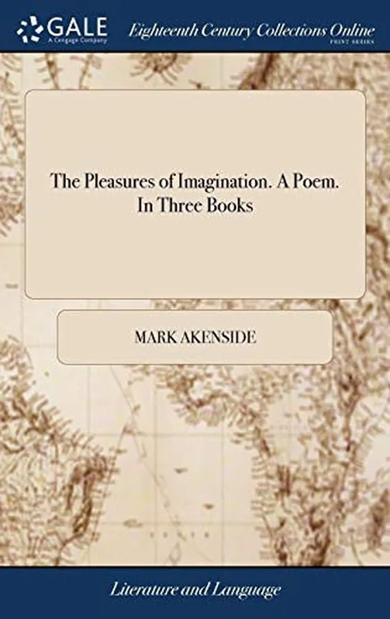 Cover of The Pleasures of Imagination. a Poem. in Three Books