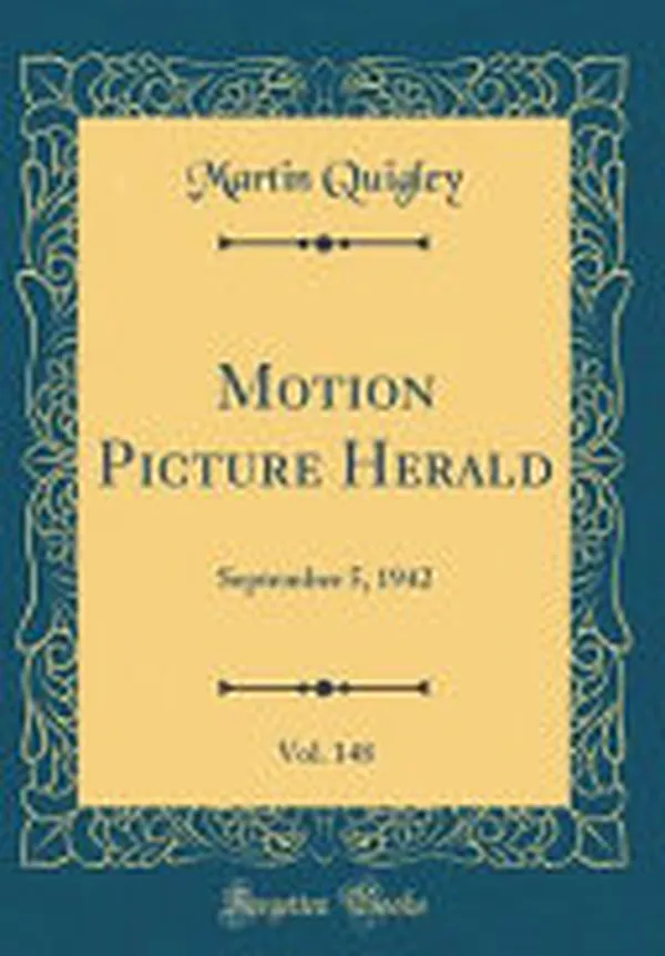 Cover of Motion Picture Herald, Vol. 148