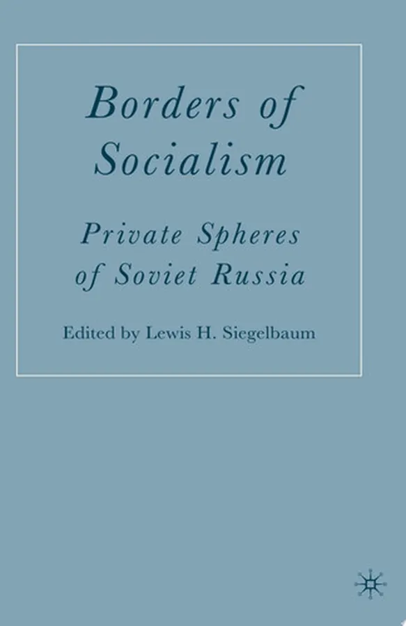 Cover of Borders of Socialism