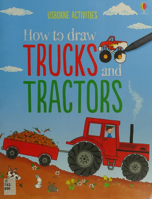 Cover of Trucks and Tractors (How to Draw)