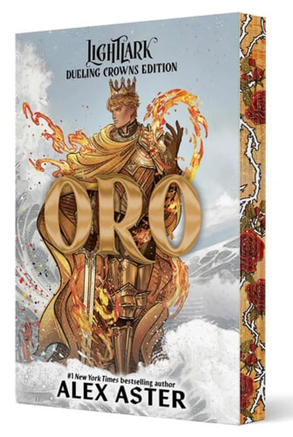 Cover of Oro: Dueling Crowns Edition (A Lightlark Saga Deluxe Companion Book)