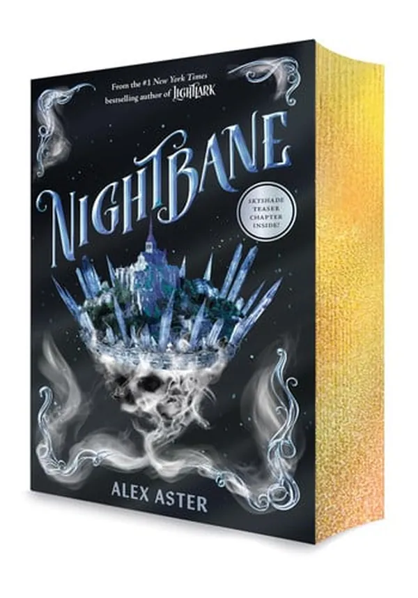 Cover of Nightbane (The Lightlark Saga Book 2): A stunning gold foil edges edition of the second book in the #1 bestselling YA fantasy series (Volume 2)