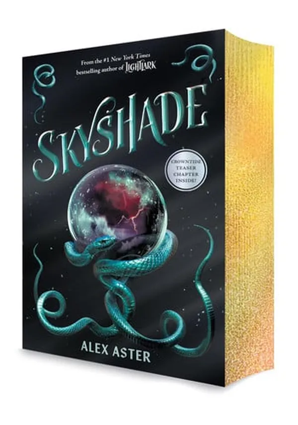 Cover of Skyshade (The Lightlark Saga Book 3): A stunning gold foil edges edition of the third book in the #1 bestselling YA fantasy series (Volume 3)