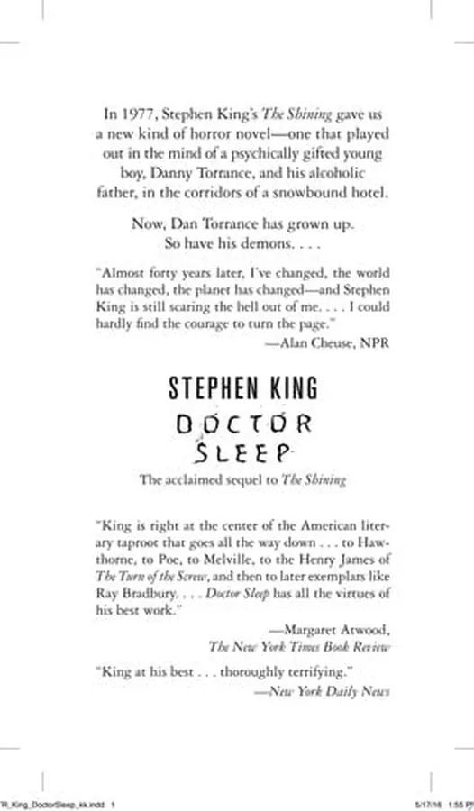 Cover of Doctor Sleep A Novel