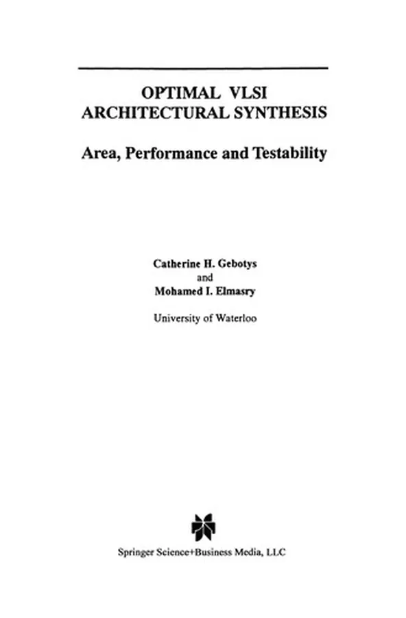 Cover of Optimal VLSI Architectural Synthesis