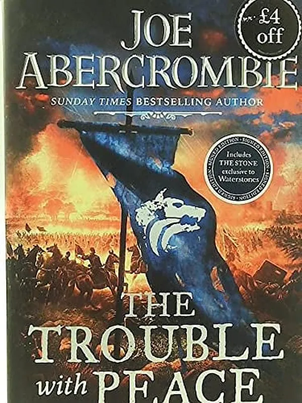 Cover of The Trouble With Peace - Waterstones Edition