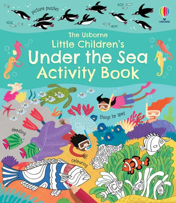 Cover of Little Children's Under the Sea Activity Book