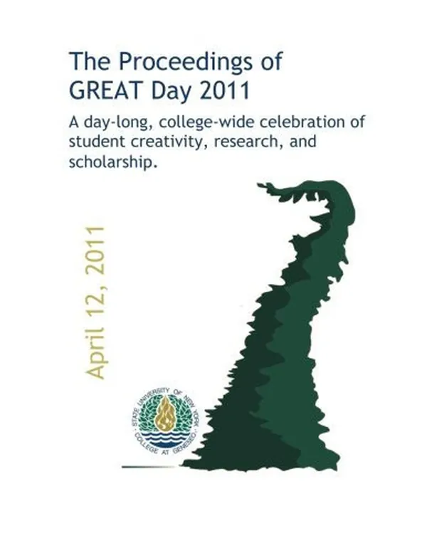 Cover of The Proceedings of GREAT Day 2011