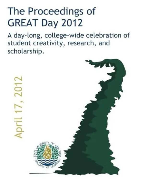 Cover of The Proceedings of GREAT Day 2012