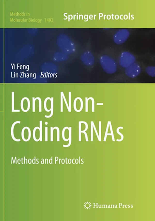Cover of Long Non-Coding RNAs Methods and Protocols